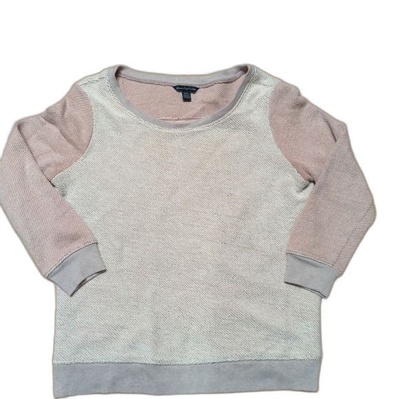 American Eagle Outfitters Sweater Sweatshirt  Womens XS Pink Pullover - Picture 1 of 9